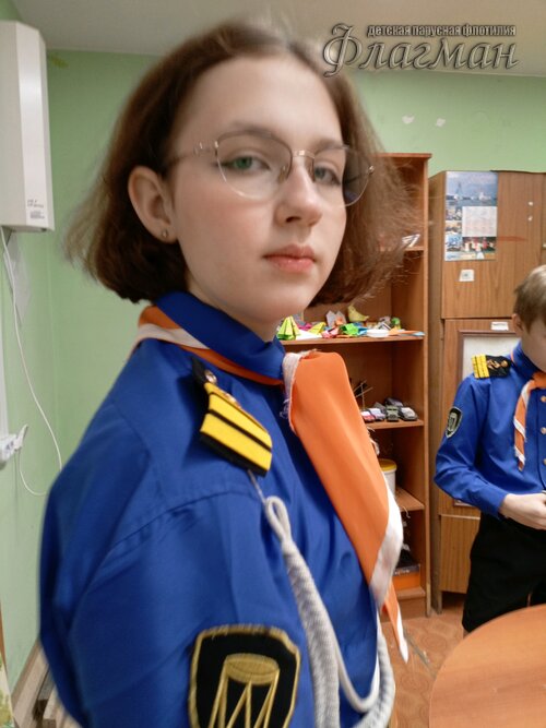 Занятиях в детском клубе «Флагман»